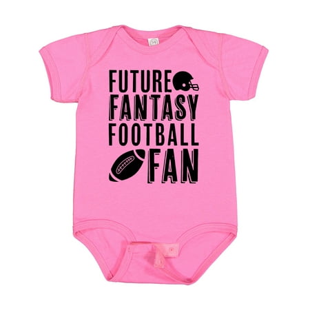 

Inktastic Future Fantasy Football Fan Design with Football and Helmet Gift Baby Boy or Baby Girl Bodysuit