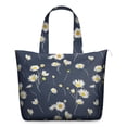 thumbnail image 1 of Wildflower Daisy Travel Tote Boho Vintage Weekender Bag, , Large Capacity, Adjustable Shoulder Strap, 1 of 5
