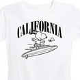 thumbnail image 3 of Peanuts - California - Women's Short Sleeve Graphic T-Shirt, 3 of 6