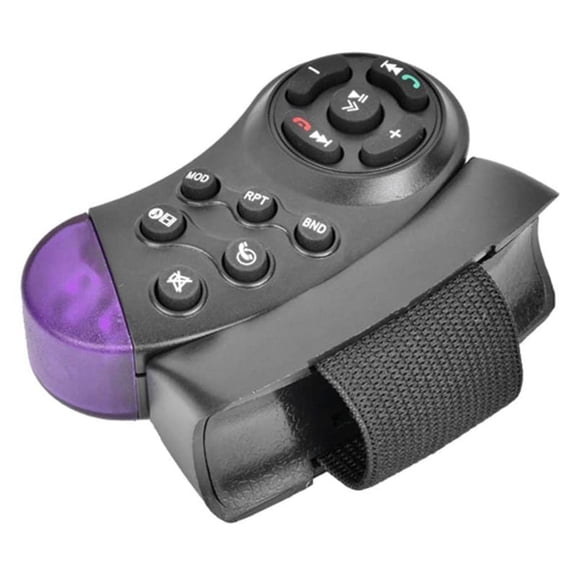 Mawalde Universal Steering Wheel Wireless Remote Control 11 Buttons for Car CD DVD MP5 Player