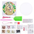 thumbnail image 2 of Kit de pintura 5D conjunto de herramientas de arte pintura de imagen animal bordado pintura DIY para dormitorio en casa ANGGREK Otros, 2 of 8