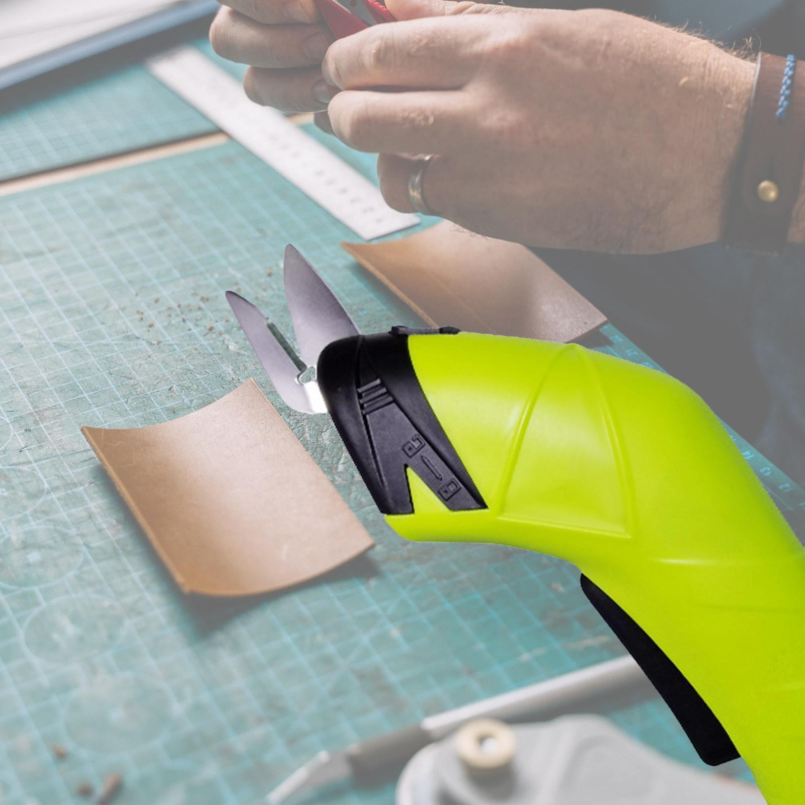 Fabric Cutter Cutting Tool Crafts Comfortable Grip Electric Scissors Alloy 1 Head