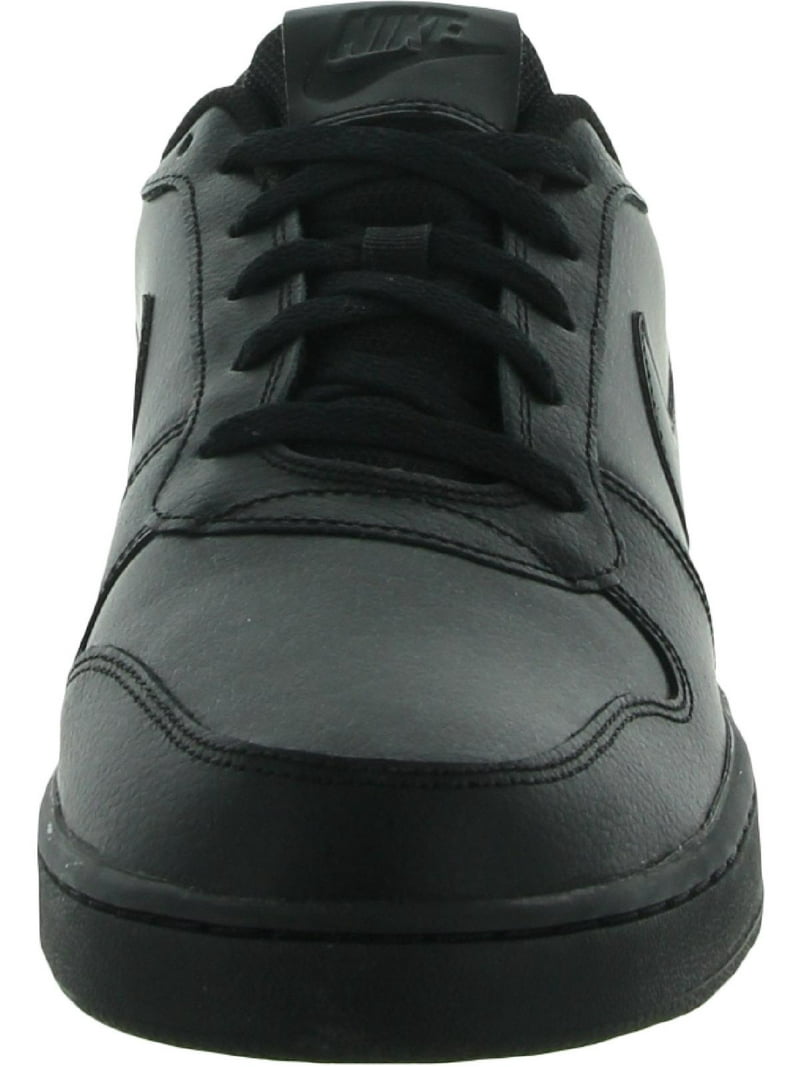 Nike Men's Ebernon Low Training Shoes, Leather Upper, Triple Black