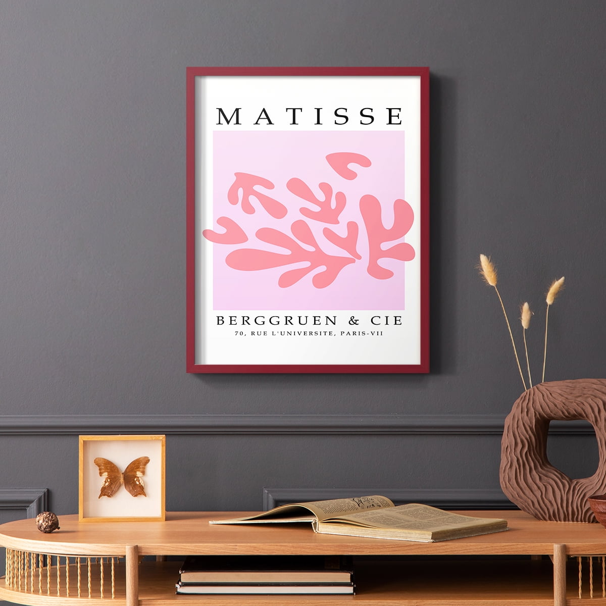 Matisse LXXXI Framed Print - Solid Wood