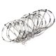 thumbnail image 1 of Juego de Herramientas de 6 anillos para pesca portátil trampa para Ehuebsd camarones cangrejos aparejos de pesca alambre de hierro regla duradera para cangrejo 10 Uds., 1 of 6
