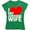 Green, variant on I Love My Awesome Wife Funny Couples Matching Anniversary Valentines T-Shirt