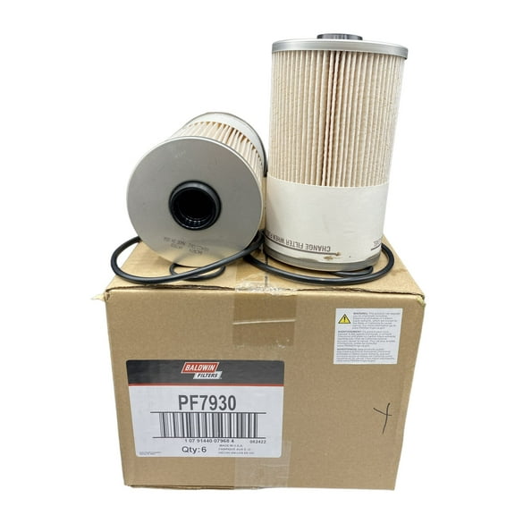 PF7930 Baldwin Fuel/Water Separator Filter Replace Fleetguard FS19765, 21737499, 382951PAC25 Pack of 6