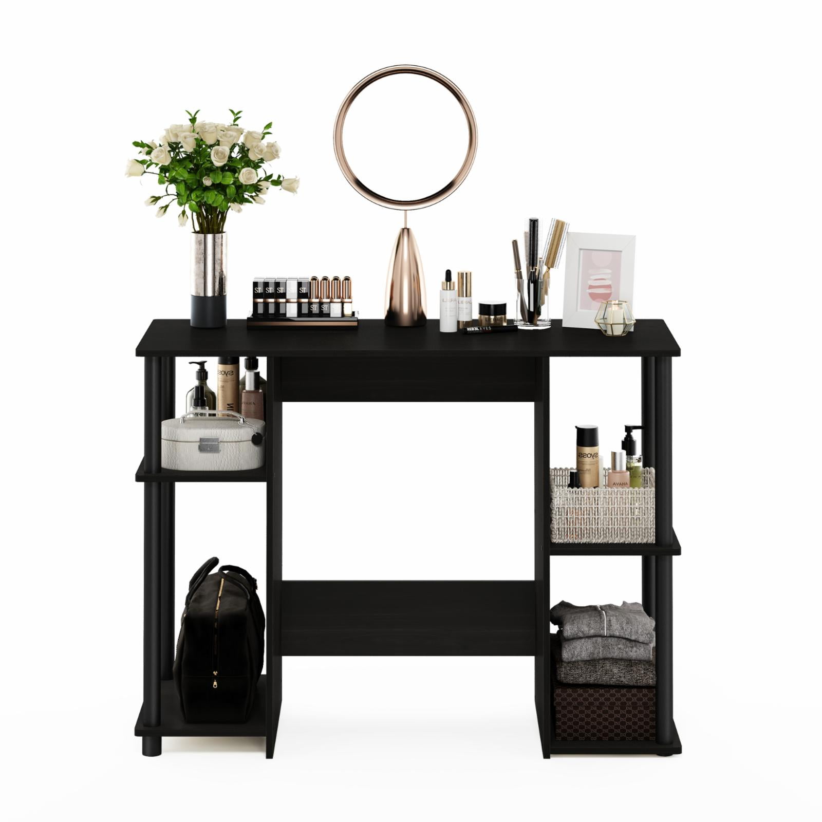 Furinno JAYA Compact Computer Study Desk, Espresso - 2