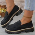 thumbnail image 2 of Wyzesi Espadrilles Rouges pour Femmes Plateforme Mode Féminine Couleur Unie Semelle Épaisse Chaussures Décontractées Confortables pour Filles Taille Espadrilles de Noël pour Femmes, 2 of 5