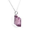 thumbnail image 1 of Collar Zvezda Fancy color Light Amethyst plata .925 Zvezda ZCO-FANC14-LAME, 1 of 6
