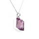 thumbnail image 1 of Collar Zvezda Fancy color Light Amethyst plata .925 Zvezda ZCO-FANC14-LAME, 1 of 6
