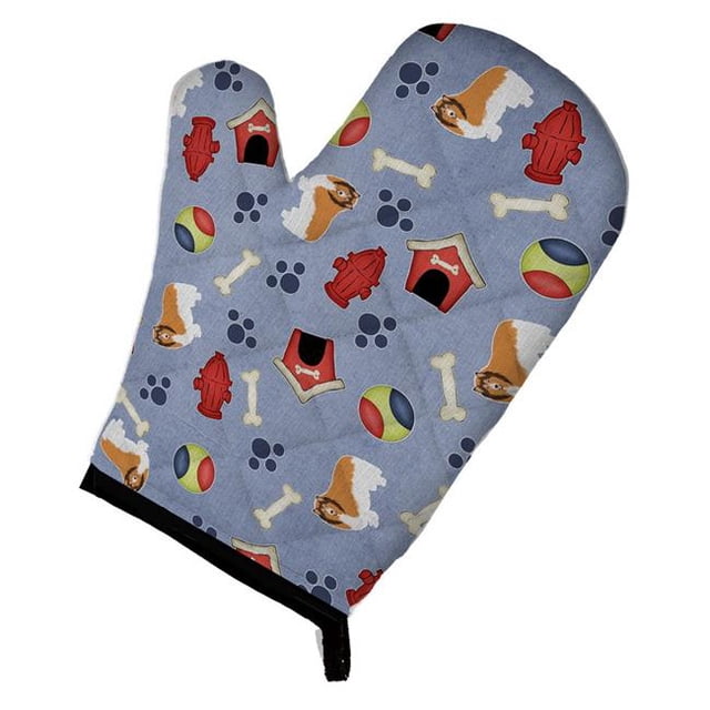 Carolines Treasures BB4077OVMT Dog House Collection Rough Collie Oven Mitt