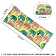 thumbnail image 4 of Chest Protector After Surgery - Elephant and Sunflowers Retro Artwork - Ideal for Elderly Individuals with Rib Fractures, 4 of 7