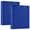 Dark Blue, variant on Haosy Hardcover 3 Ring Binder 1.5 Inch Ring Decorative Binder Organizer for Home School Office, Purple Gold Marble