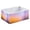 Purple Soft Focus, variant on Fabric Open Basket Bins Foldable Storage Basket 2 Size Avliable Watercolor Green Brush