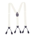 thumbnail image 4 of YAOBAMM Elastic Suspender Men Suspender with 6 Button Closure Non Slip Design Adjustable Elastic Keep Your Pants Up with Y Shaped Heavy Duty Suspender, 4 of 7
