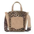 thumbnail image 5 of Wrangler Purse for Women Animal Print Crossbody Bags Top-Handle Shoulder Bag Leopard Print Handbag for Everyday Casual Use, Tan, 5 of 7