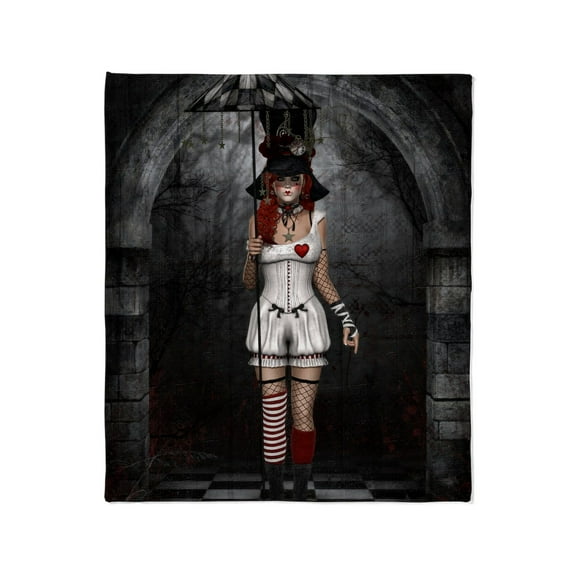 CafePress - Wonderland Throw Blanket - Soft Fleece Throw Blanket, 50"x60" for All Ages