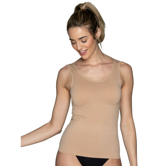 Vanity Fair Radiant Women's Breathable Spin Tank - Seamless, Smoothing, Light Shaping, Sizes S-3XL