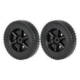thumbnail image 3 of 2 Pieces Grill Wheel Hand Truck Tires Dustproof Sandproof Width 4cm Universal Wheel Replacement 6in for Most Accessory Style A, 3 of 10
