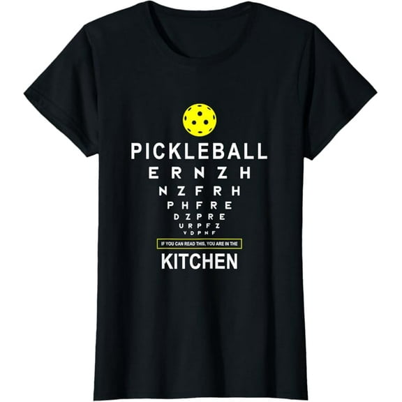 Funny Pickleball Shirt If You Can Read This Kitchen Joke T-Shirt for Women