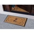 thumbnail image 5 of A1HC- Designer Hand-Crafted Rubber & Coir Decorative Frame Molded Door Mat, Perfect and more functional size 24x36 Inch Monogrammed, 5 of 7
