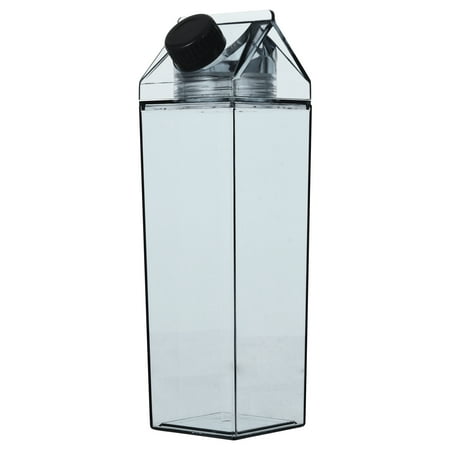 

1pc Drink Bottle Empty 500ml Storage Bottle Transparent Plastic Milk Bottle