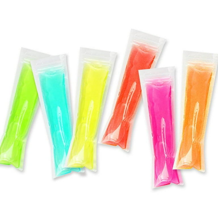 Bags Popsicle Freezer Reusable Disposable Kids Molds Popsicles Zip
