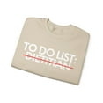 thumbnail image 3 of Funny To Do List Dietitian Retired Worker Women Men Gildan 18000 Sweatshirt, 3 of 4