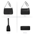 thumbnail image 6 of KXF Women Nylon Crossbody Satchel Purse, Lightweight Waterproof Multi Pocket Handbag for Daily Commute, 6 of 7