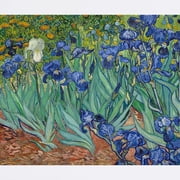 CafePress - Irises By Vincent Van Gogh Mousepad - Non-slip Rubber Mousepad, Gaming Mouse Pad