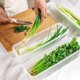thumbnail image 3 of Juego de 4 Contenedores de Alimentos para Refrigerador, Organizador de Verduras y Pasta Hermético Plástico Transparente Apilable, Recipientes de Almacenamiento para Cocina y Despensa, 3 of 4