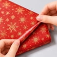 thumbnail image 6 of YFTDEF Vintage Christmas Kraft Wrapping Paper, Assorted Holiday Designs, Eco-Friendly Thick Paper, Perfect for Gift Wrapping and Crafts, Ideal for Christmas and Special Occasions, 6 of 7