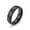 Black, variant on Titanium Steel Ring Ornament Unisex Football Theme Jewelry