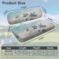 thumbnail image 7 of Yuyamidu Sea Turtle Golfcart Seat Covers Beach Bench Cover Backrest Cover for Golf Cart Breathable Fabric Seat Cover for 2 Person Seats Club Cars, 7 of 7