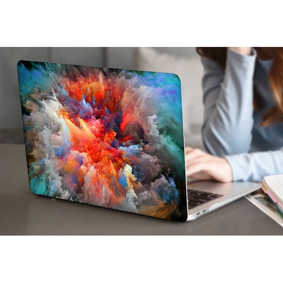 KSK KAISHEK Protective Case Hard Cover Only Compatible MacBook Air 13" 2017 - 2010 A1369 & A1466 + Black Keyboard Cover, Galaxy A 76