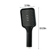 thumbnail image 3 of Pompotops High Pressure Handheld Showerhead, Shower Head With Large Panel Outlet - Hard Water Softener Filtered Shower, High Pressure 4 Spray Modes Handheld Shower For The Elderly, Children, 3 of 8