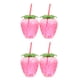 thumbnail image 1 of WORGEOUS 4 sets Botella de agua de fresa Botella bebida Party Party Cup Bottle Bottle, 1 of 8