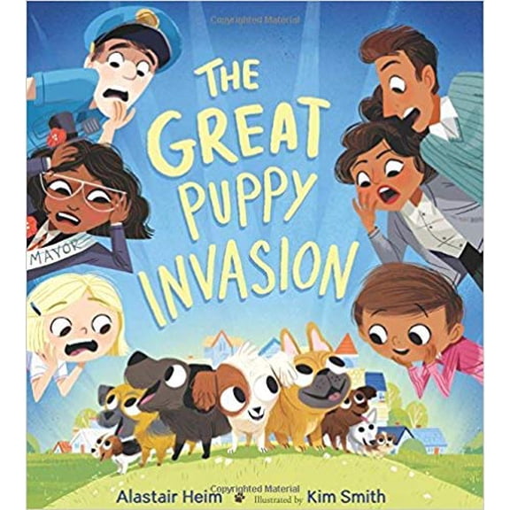 Pre-Owned The Great Puppy Invasion Paperback