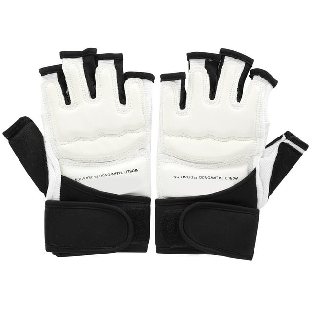 Taekwondo Gloves, Wear Resistant 2pcs Explosion Proof Elastic Boxing Gloves Palm Protection For Taekowndo Gymnasium M