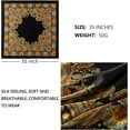thumbnail image 2 of Kiibsot 35” Large Silk Head Scarves Bandanas for Women, Womens Elegance Silk Scarf Headscarf Hair Scarf, 2 of 6