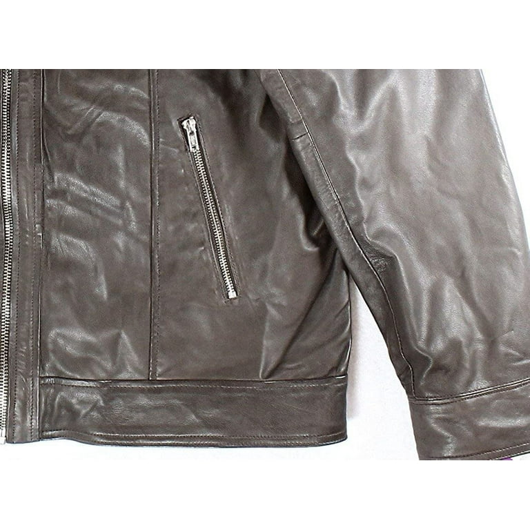 Tasso elba top leather jacket