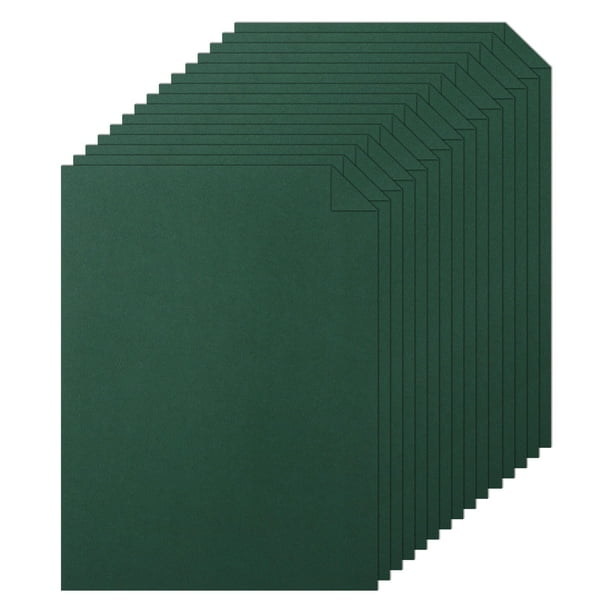 Cartulina Silunkia verde oscuro 8,5 x 11 pulgadas, 250 g/m², 120 hojas