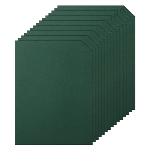 Cartulina Silunkia verde oscuro 8,5 x 11 pulgadas, 250 g/m², 120 hojas
