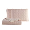 thumbnail image 1 of MHF Home Bruce Blush/ Cream Reversible Quilt Set Full/Queen, 1 of 7