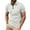 White, variant on Yanghang Tops Men Mens Shirts Mens Casual Fashion Solid Lapel Collar Pullover Top Shirt Zipper Tops Hawaiian Shirt For Men
