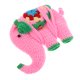 thumbnail image 1 of Prettyia Bolso de ganchillo hecho a mano Precioso monedero de para niñas y niños Rosado Sunnimix Bolsillo de la moneda de tejer, 1 of 8