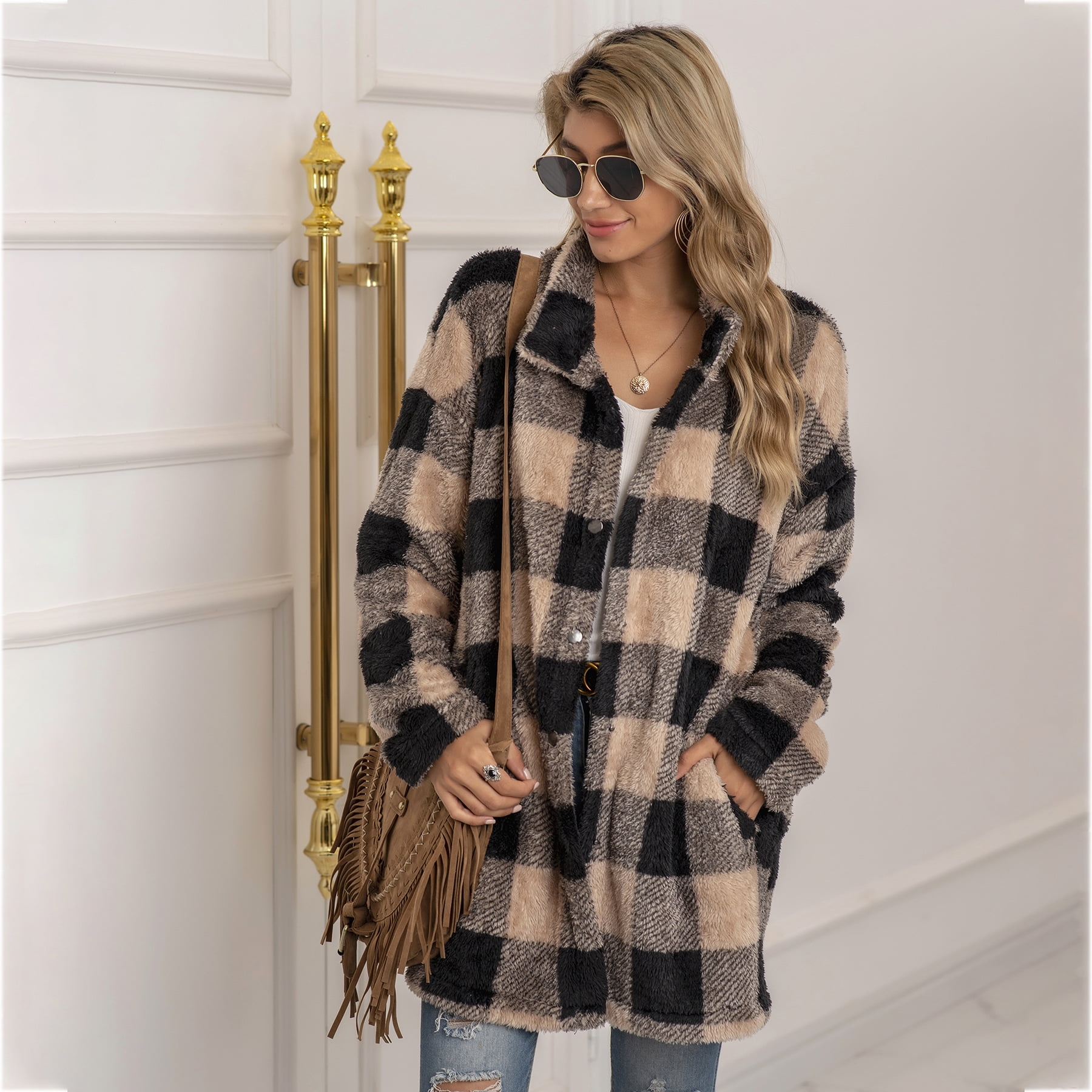 Sweater Cardigan Hot-Selling Contrast 
