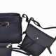 thumbnail image 3 of Conjunto informal de 4 Uds. de bolsos de hombro para mujer, conjunto de bolsos de cuero PU, bolso de mano, tarjetero, cierre de cremallera, elegante, Negro Salvador Bolsos de hombro para mujer, 3 of 3