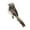 Grey, variant on 1 Piece Feathered Birds with Clip, Artificial Craft Birds for Garden Parties Lawn Decor , Yellow